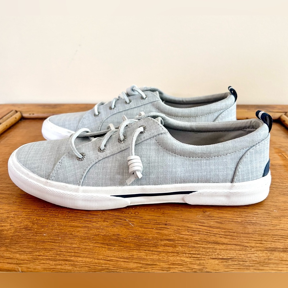 NEW Sperry Women’s Top-Sider Crest Vibe Sneaker Size 9 Grey
